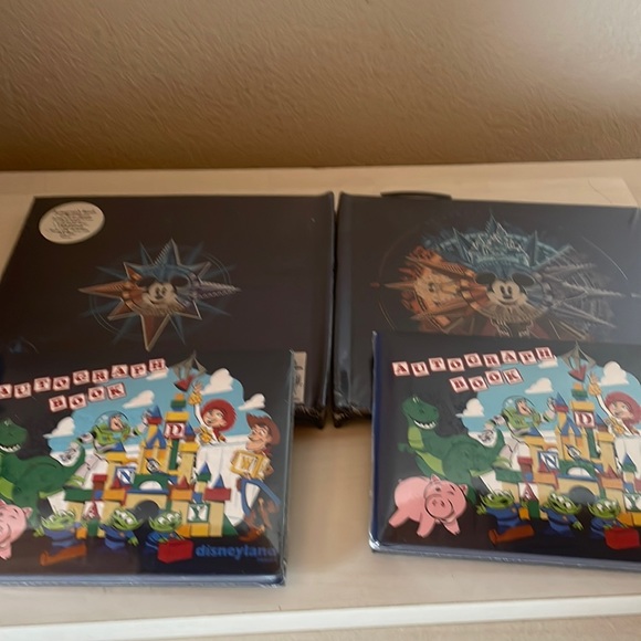 2 Sets of New Disneyland Autograph Books - Picture 1 of 1